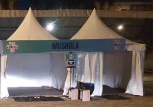 musholla tent